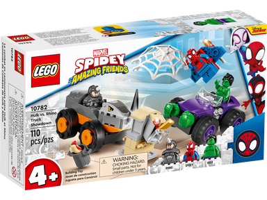 LEGO Marvel Camiones de Combate de Hulk y Rino 10782