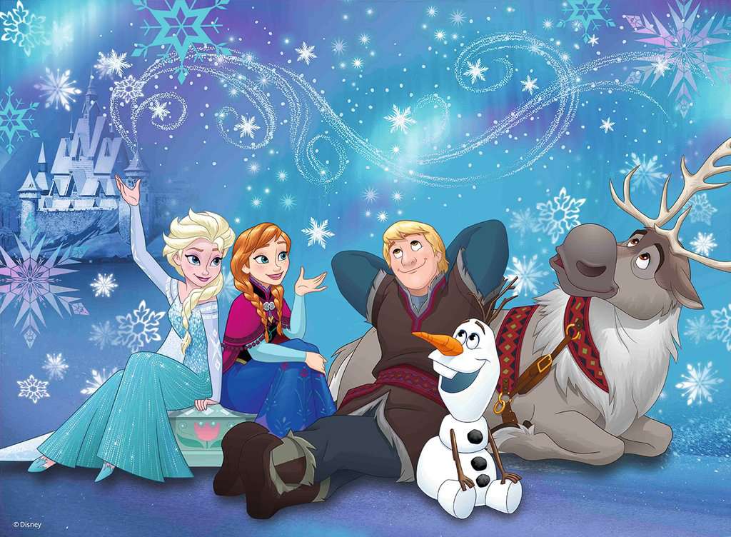 Ravensburger Rompecabezas: Disney - Frozen Kids XXL 100 piezas