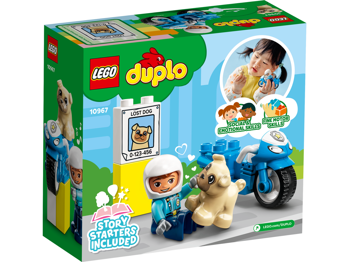 LEGO DUPLO Town Moto de Policia 10967