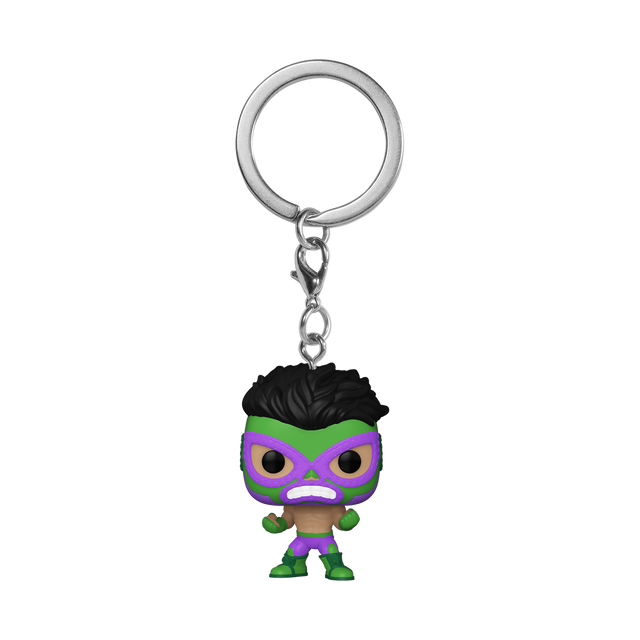 Funko Pop Keychain: Marvel Luchadores - Hulk El Furioso Llavero
