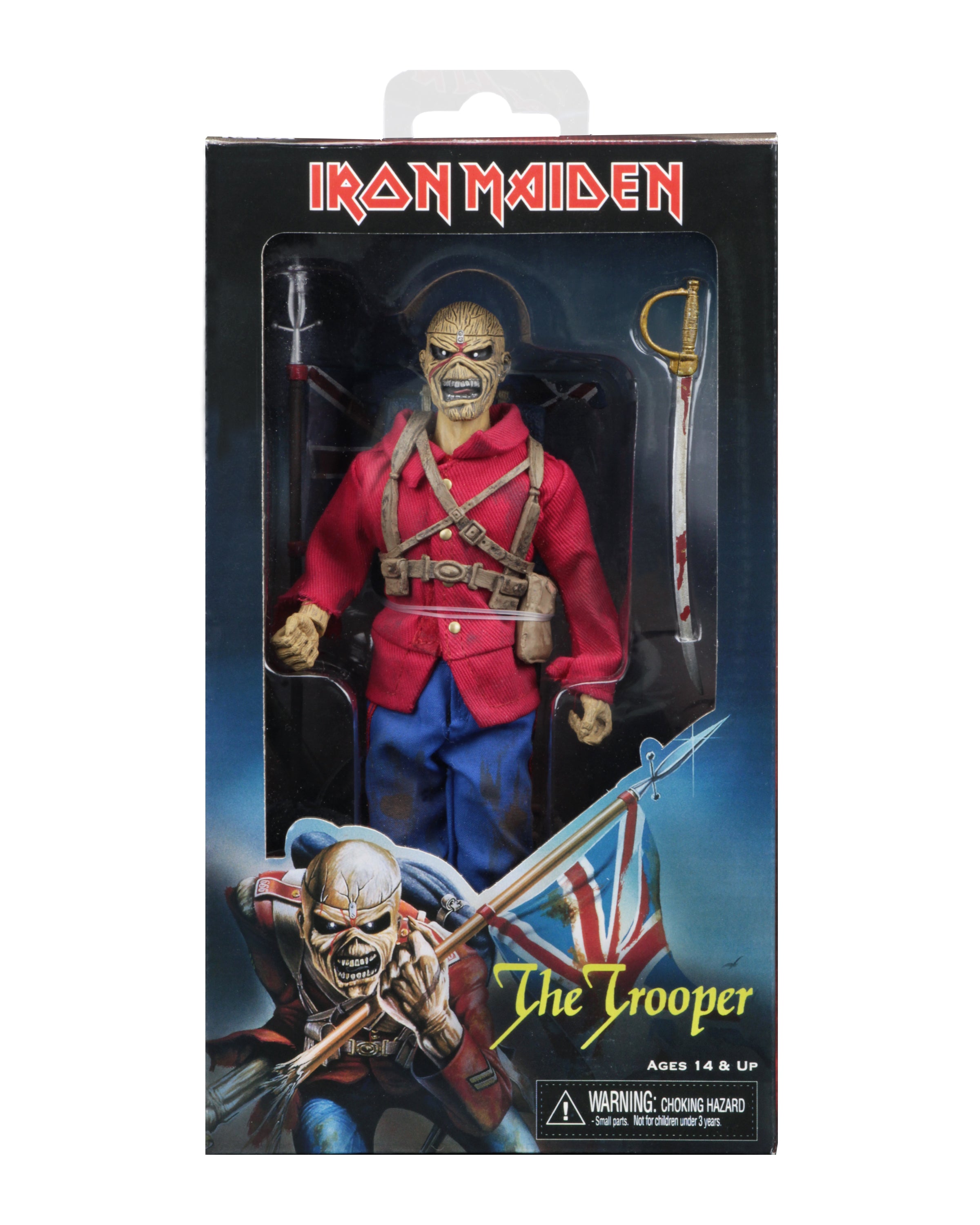 NECA Figura de Accion Vestida: Iron Maiden - Trooper 8 Pulgadas