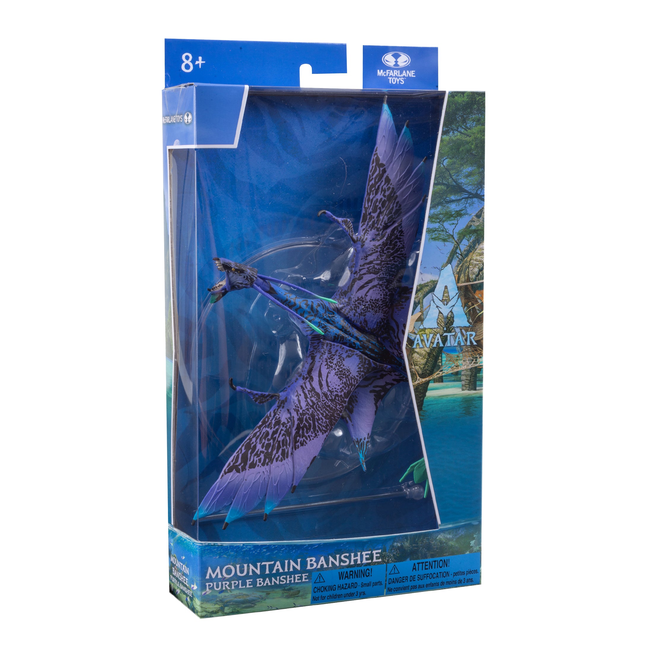 McFarlane Figura de Accion: Disney Avatar Way of Water - Mountain Banshee Purpura