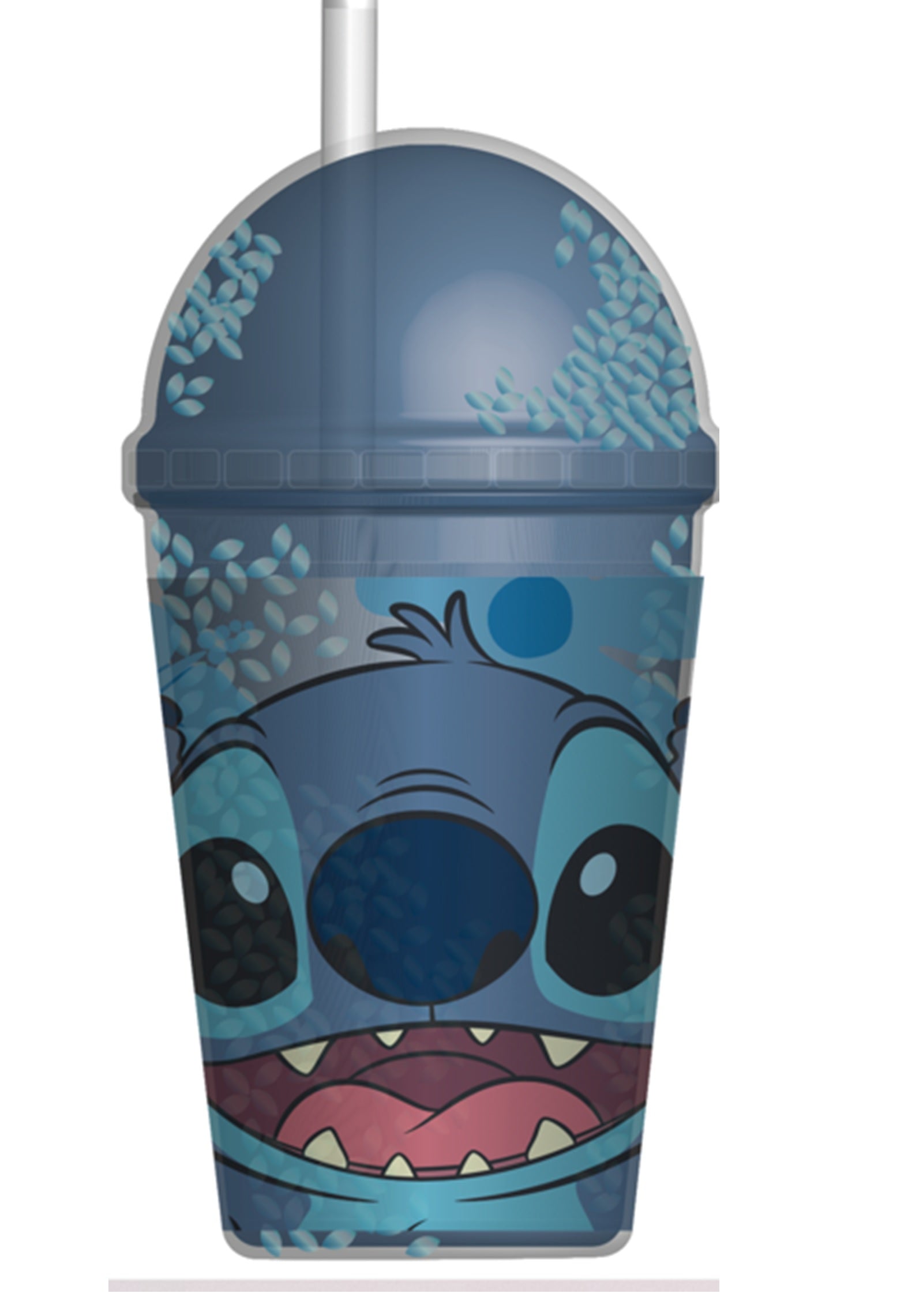 Fun Kids Vaso Doble Pared Con Tapa De Domo: Disney Lilo y Stitch - Stitch 500 ml