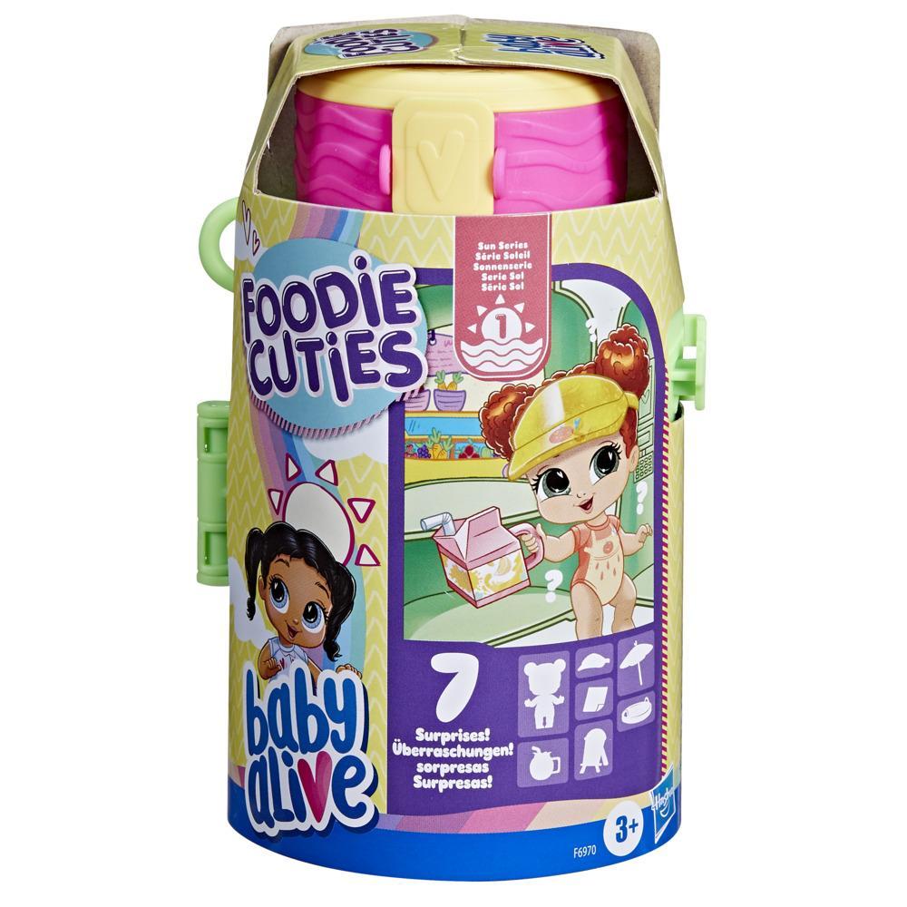 Baby Alive Foodie Cuties: Serie Sol 1 - Bebe Con Biberon