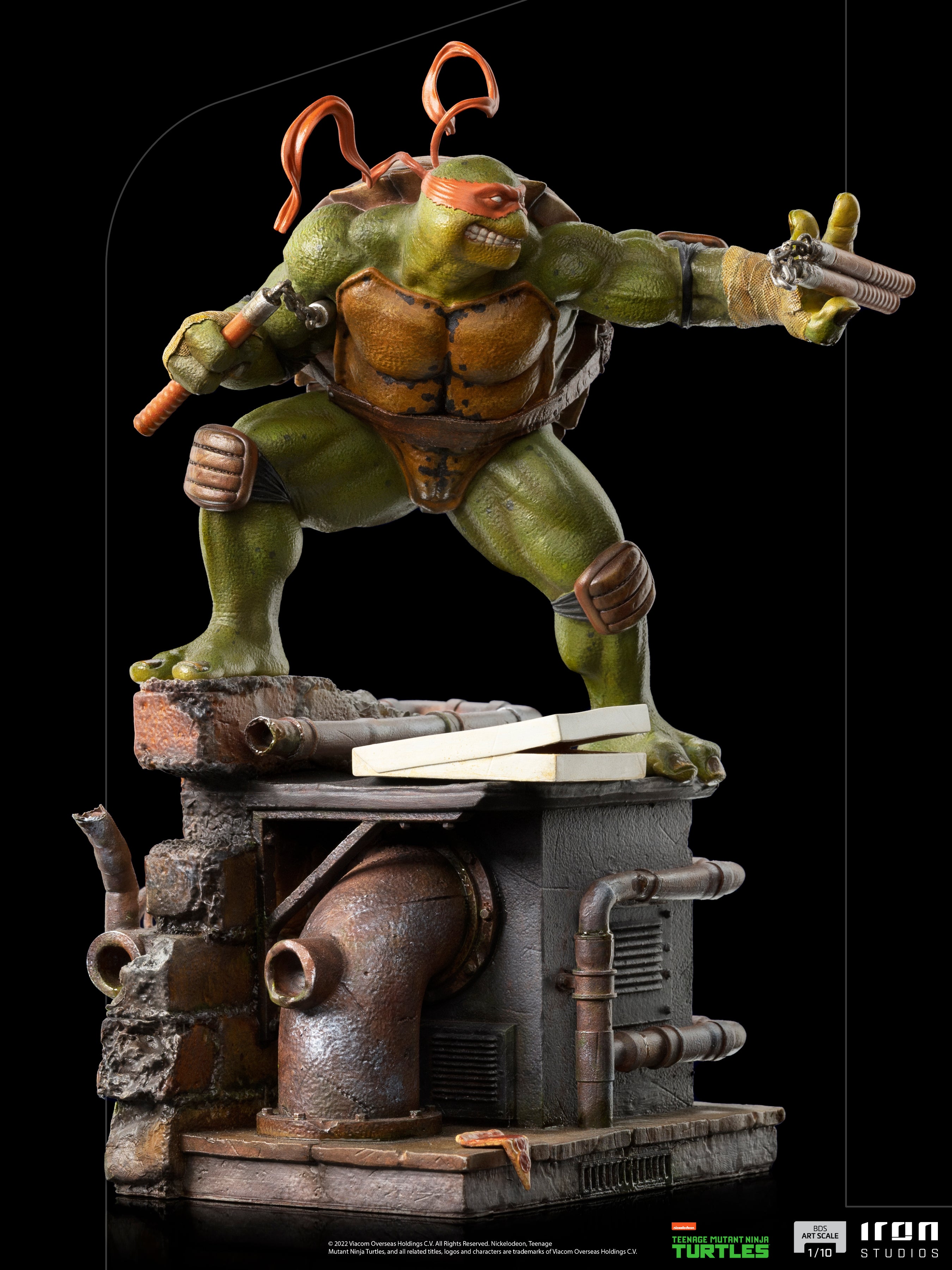 IRON Studios: Tortugas Ninja Adolescentes Mutantes - Michelangelo