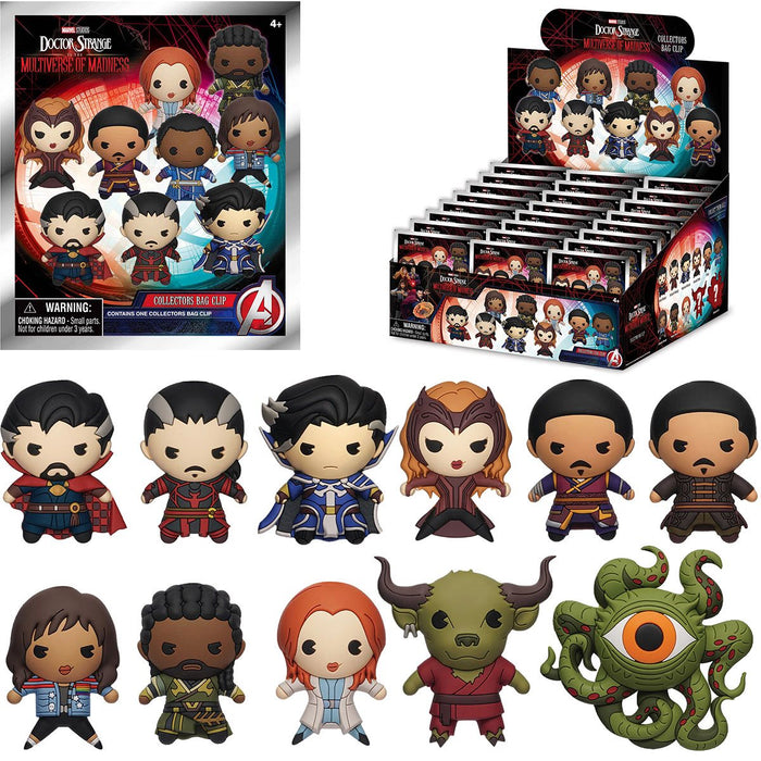 Monogram Llavero 3D para Mochila: Marvel Doctor Strange Multiverse of Madness - Dr Strange Figura Sorpresa
