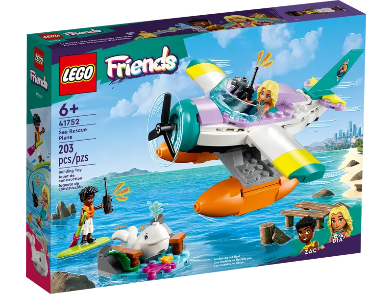 LEGO Friends Avi√≥n de Rescate Maritimo 41752