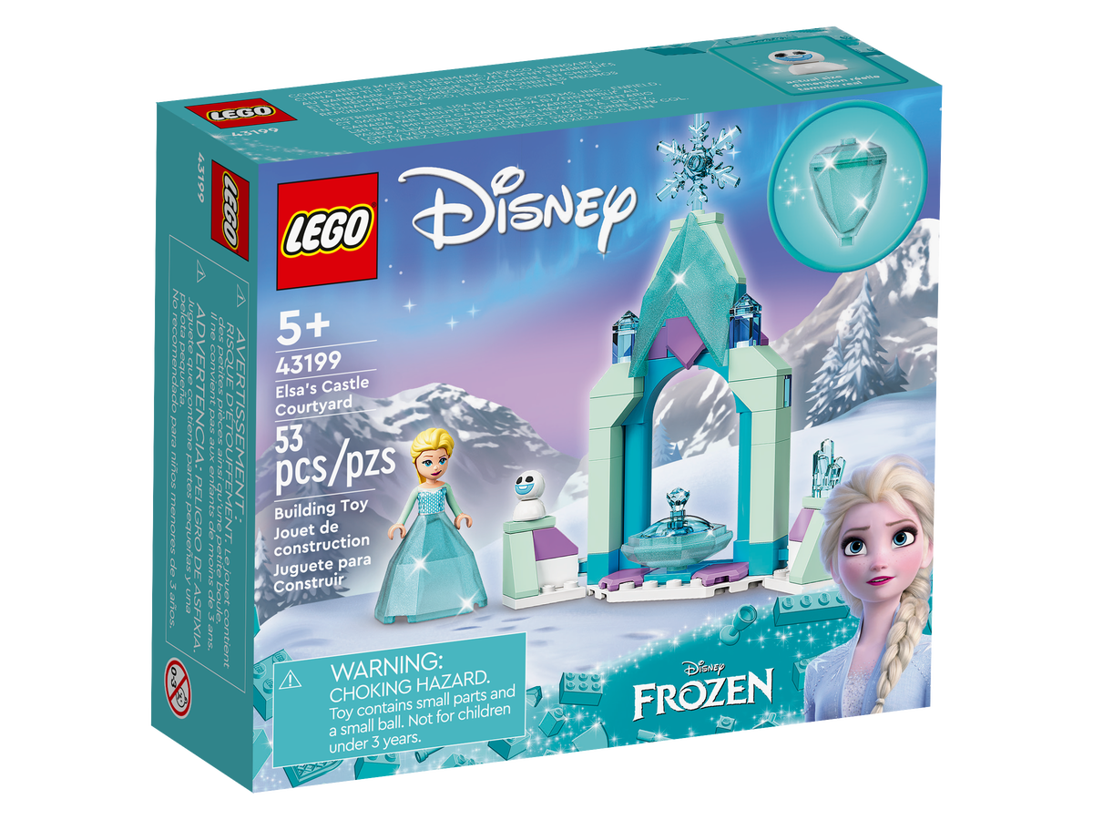 LEGO Disney Princess Patio del Castillo de Elsa 43199