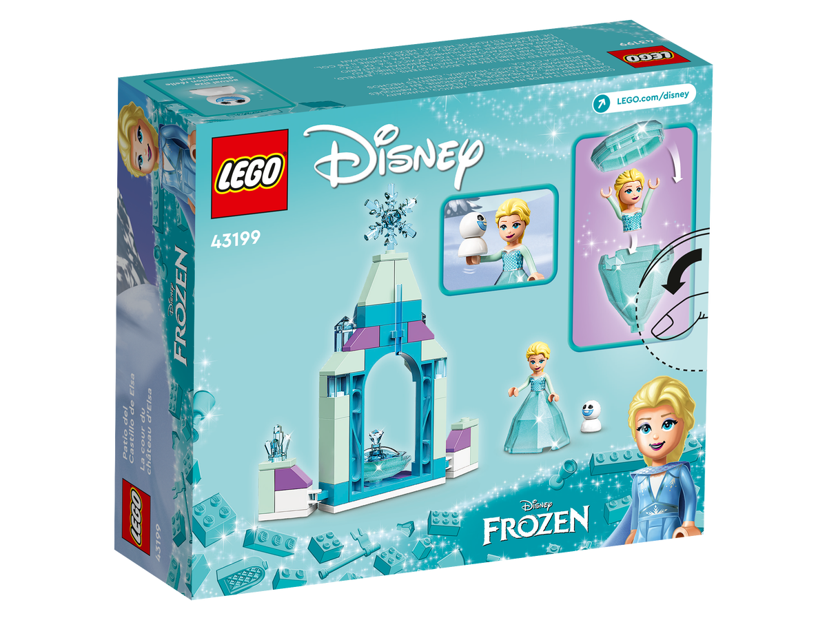 LEGO Disney Princess Patio del Castillo de Elsa 43199