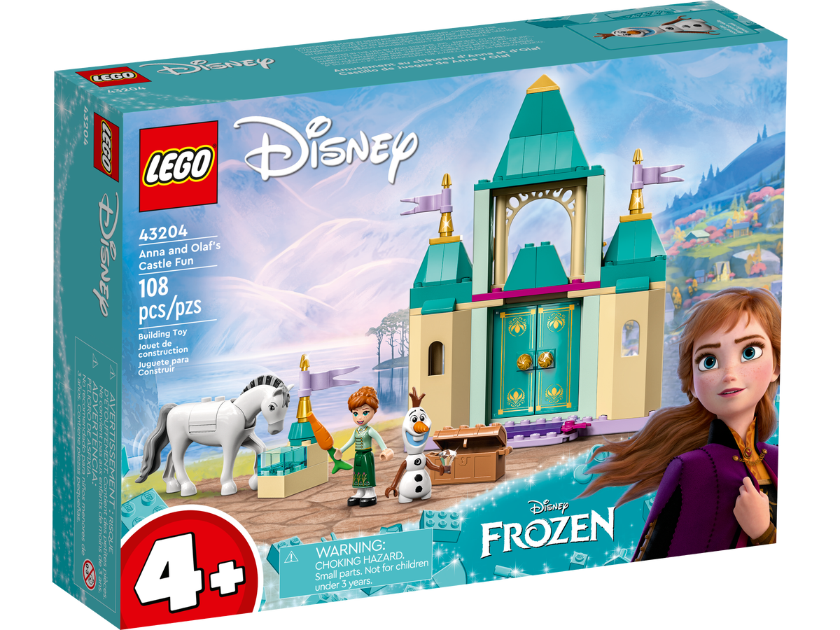LEGO Disney Princess Castillo de Juegos de Anna y Olaf 43204
