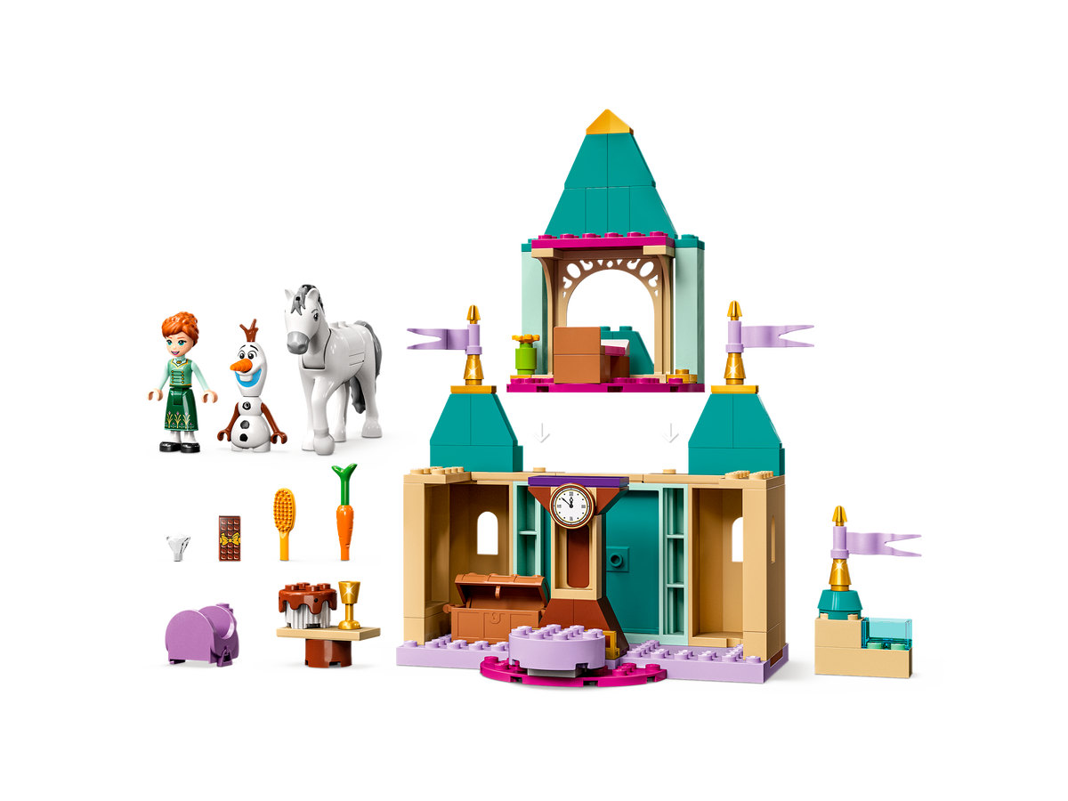 LEGO Disney Princess Castillo de Juegos de Anna y Olaf 43204