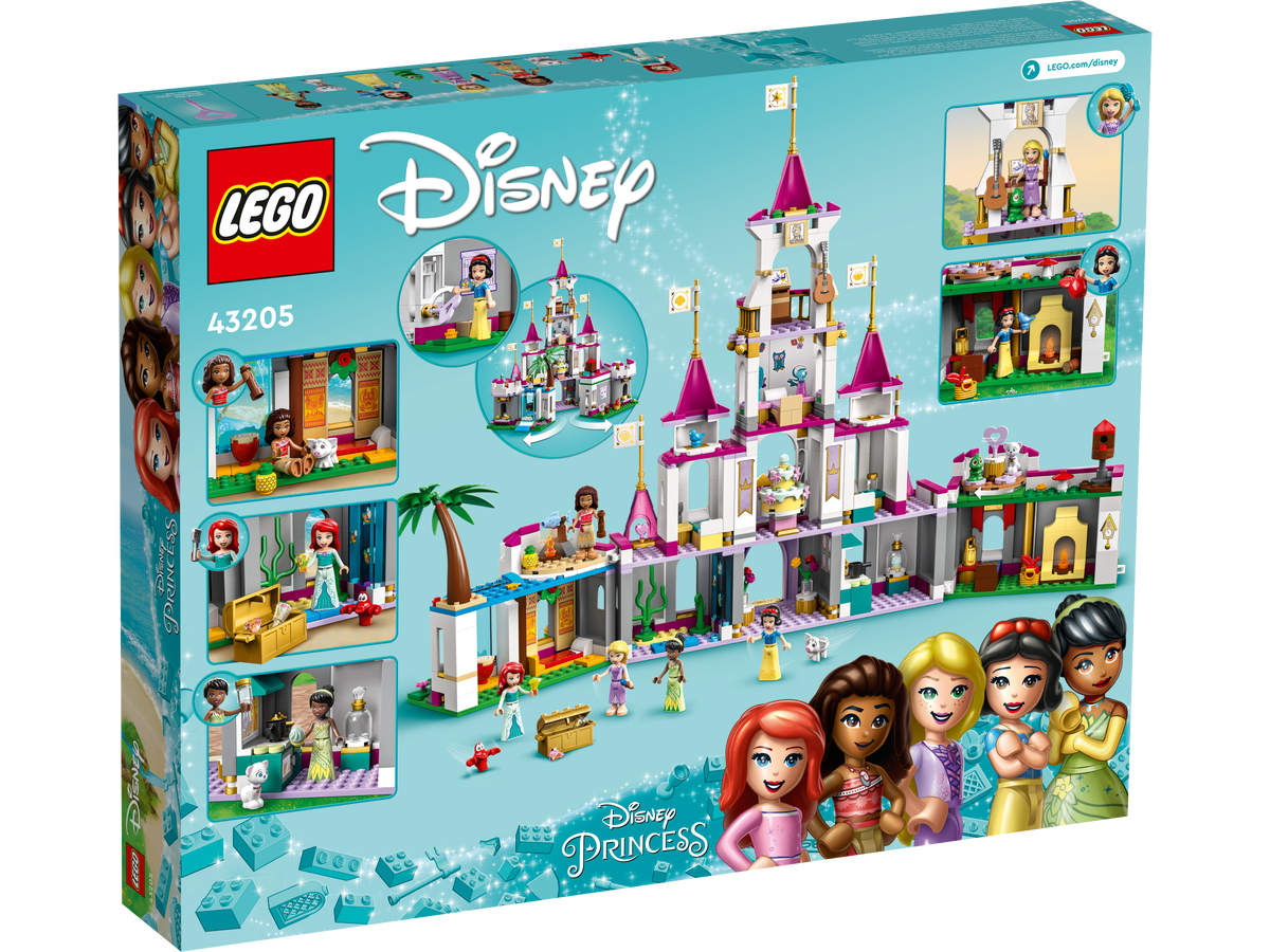 LEGO Disney Princess Gran Castillo de Aventuras 43205