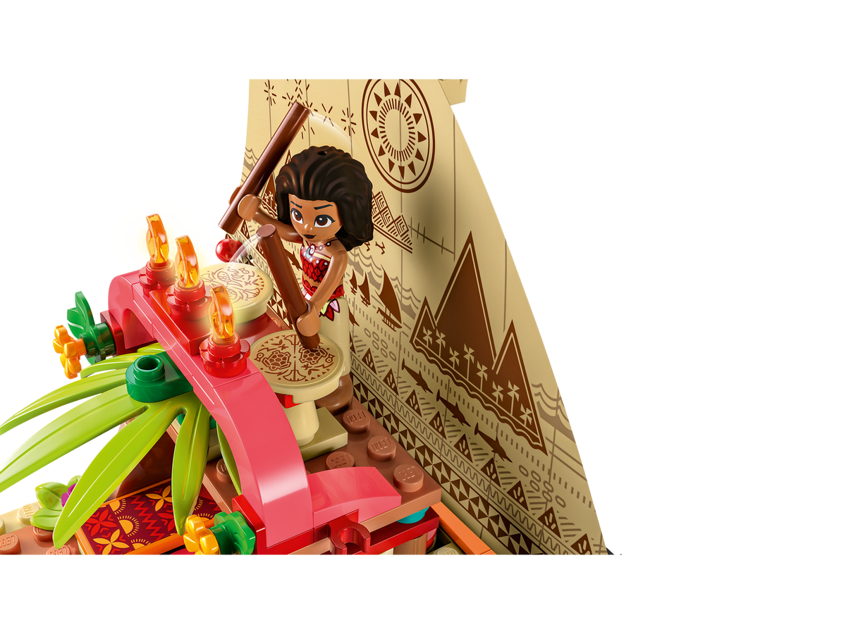 LEGO Disney Princess Barco Aventurero de Moana 43210