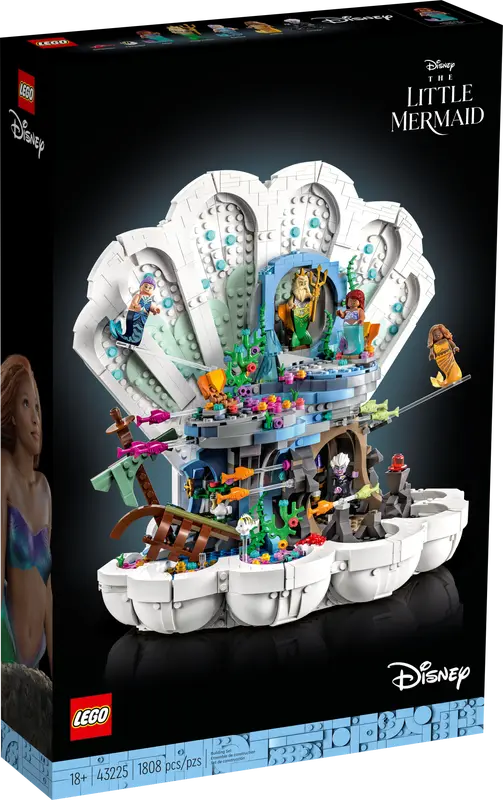 LEGO Disney Princess Concha Real de la Sirenita 43225