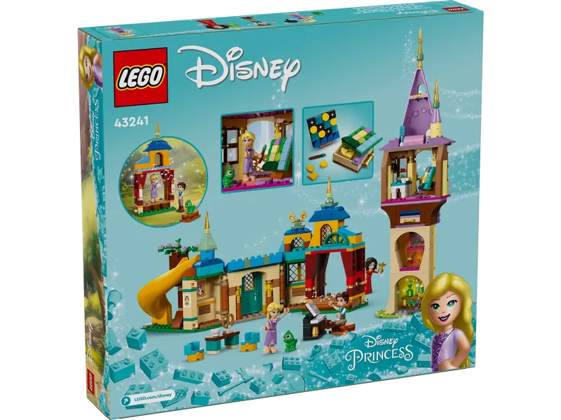 LEGO Disney Torre de Rapunzel y El Patito Frito 43241