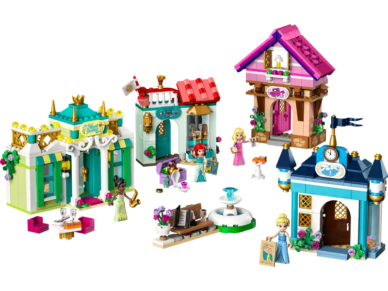 LEGO Disney Princess Aventura en el Mercado de las Princesas Disney 43246