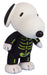 Great Eastern Figurekey: Charlie Brown - Snoopy Disfraz De Esqueleto Peluche 4.5 Pulgadas