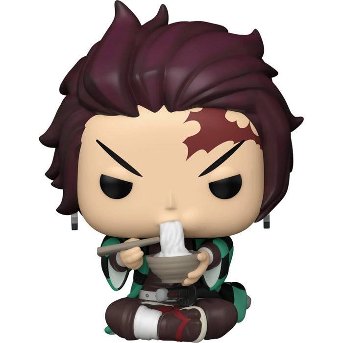 Funko Pop Animation: Demon Slayer - Tanjiro con Tazon De Tallarines