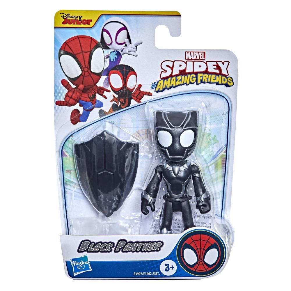 Marvel Spidey And His Amazing Friends: Black Panther Figura 10 Cm