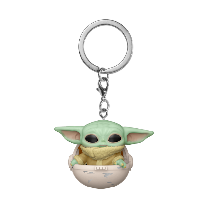 Funko Pop Keychain: Star Wars The Mandalorian - Baby Yoda Cuna Llavero