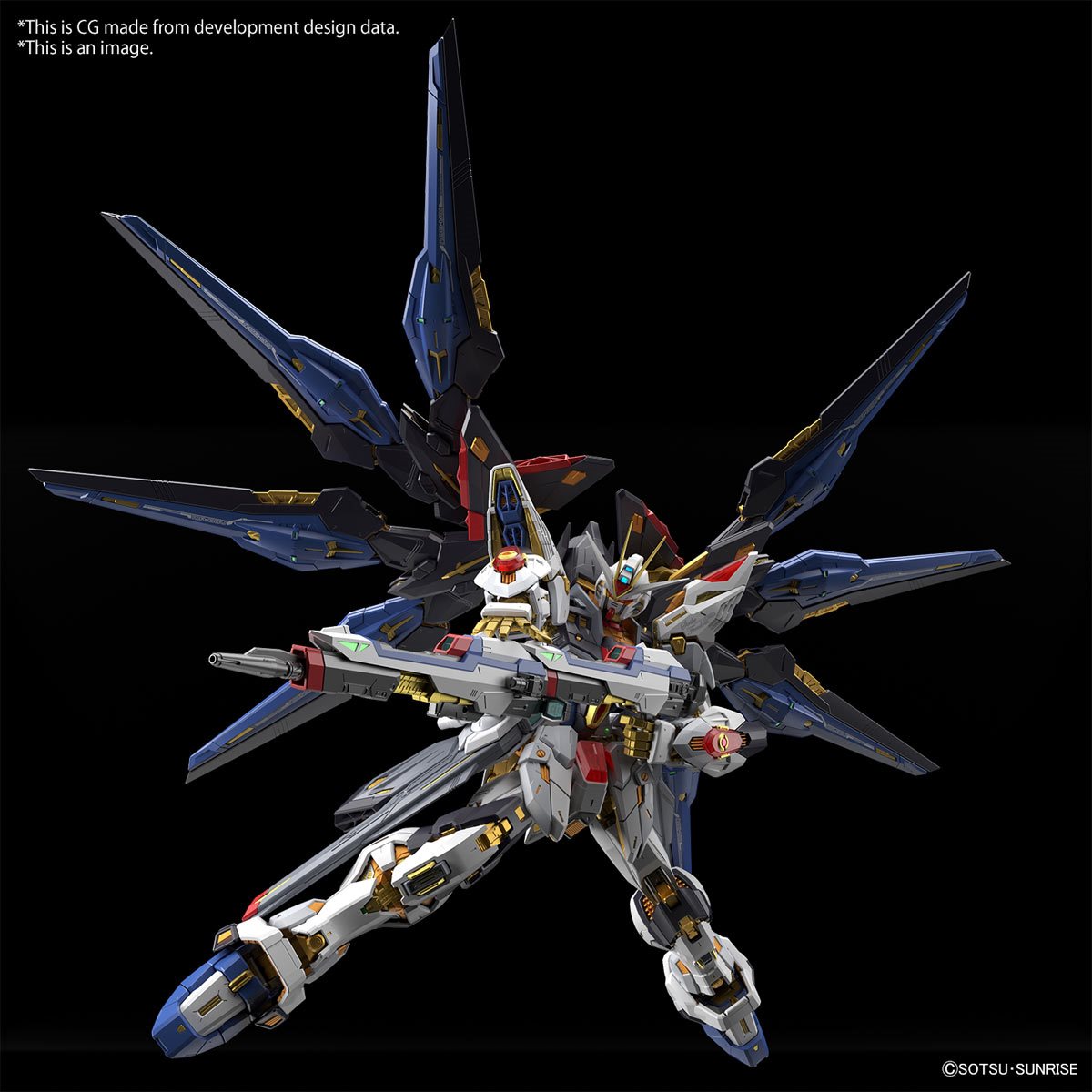 Bandai Hobby Gunpla Model Kit: Gundam SEED Destiny - Strike Freedom Gundam Master Grade Extreme Escala 1/100