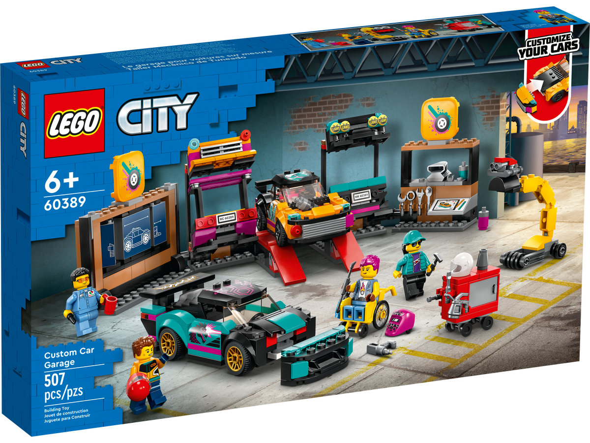 LEGO City Taller Mec√°nico de Tuning 60389