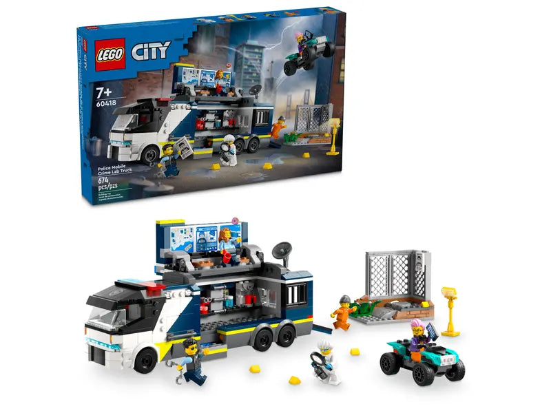 LEGO City Laboratorio de Criminolog√≠a M√≥vil de la Polic√≠a 60418