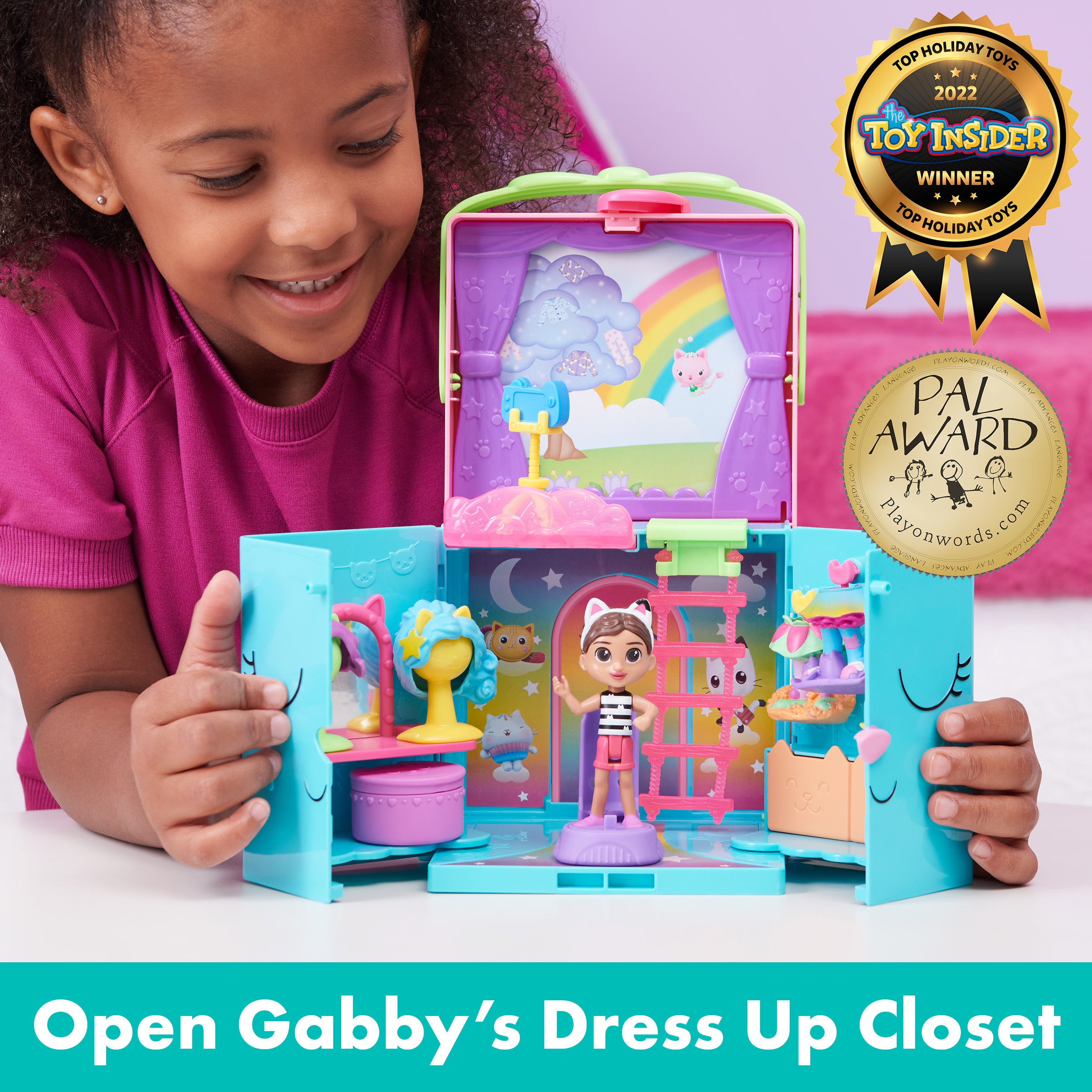 Gabbys Dollhouse: Closet Arcoiris De Gabby