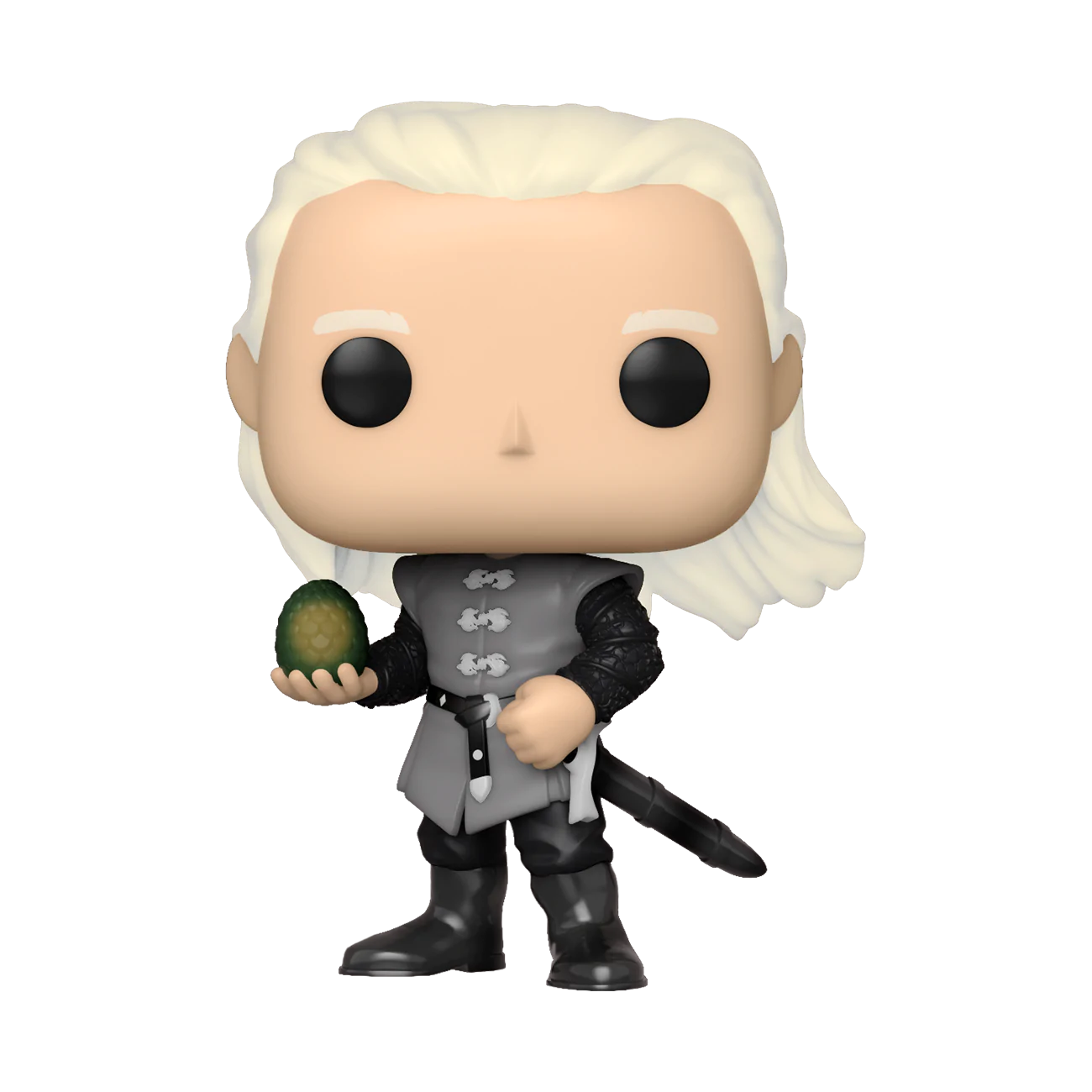 Funko Pop TV: Game Of Thrones House Of The Dragon - Daemon Targaryen con Huevo de Dragon Exclusivo Funko Shop