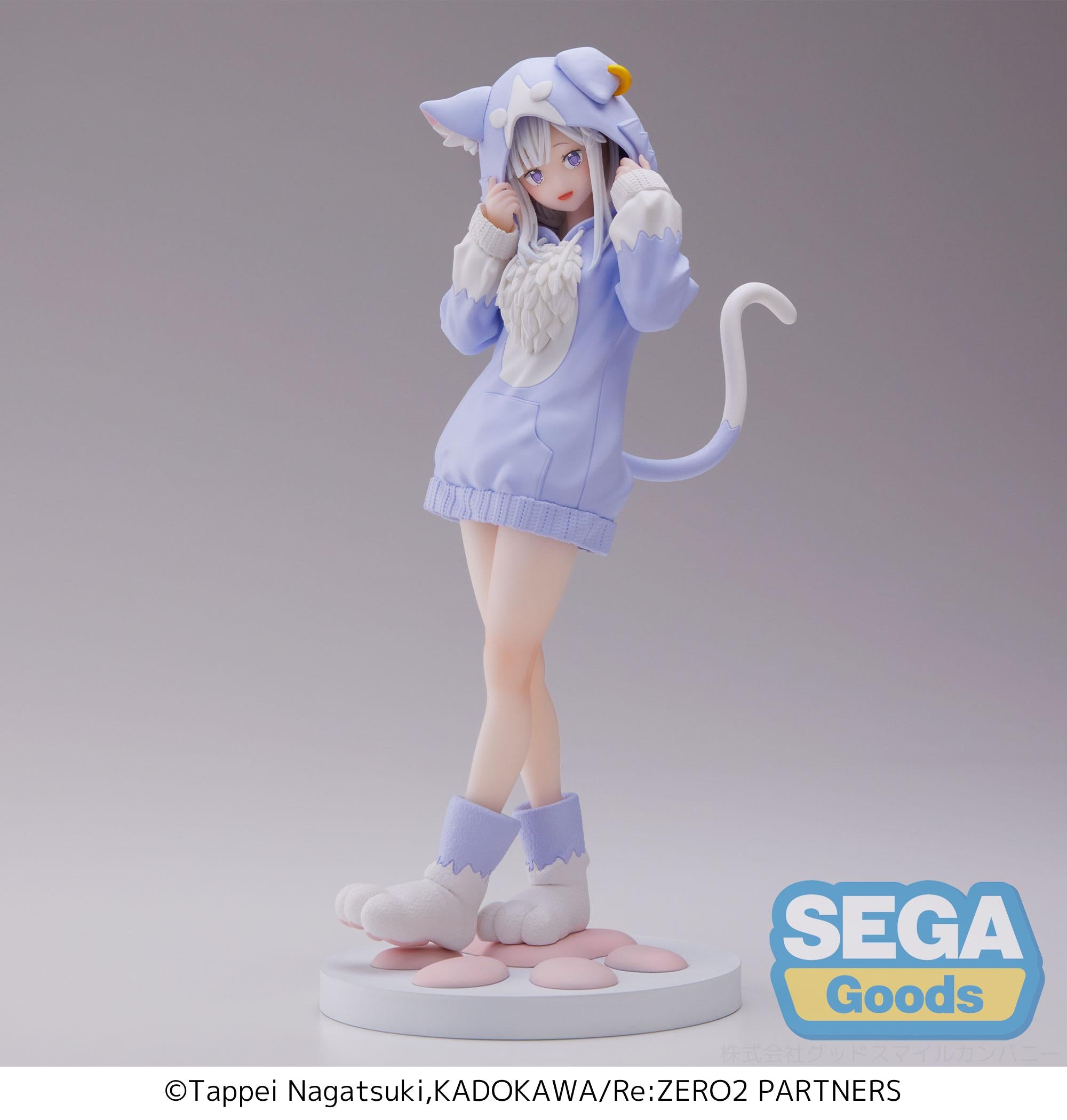 Sega Figures Luminasta: Re Zero Starting Life In Another World - Emilia Mofumofu Pack