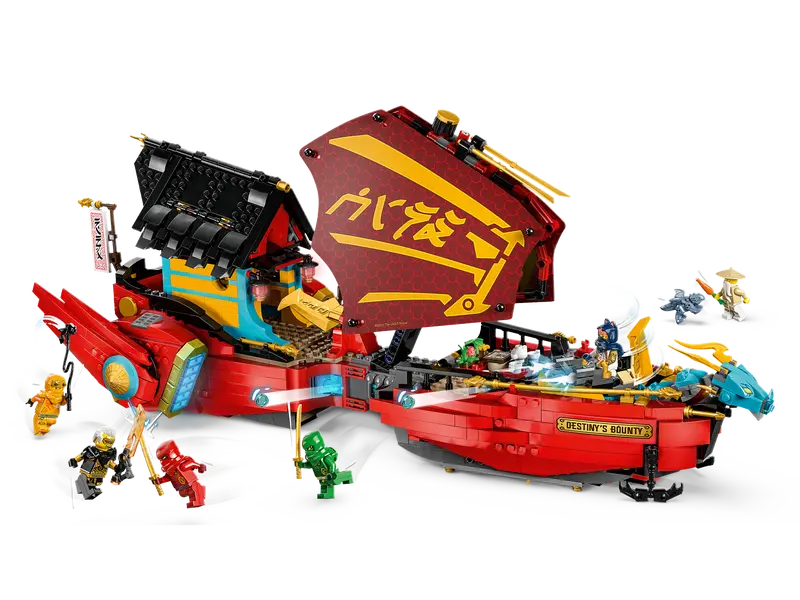 LEGO Ninjago Barco de Asalto Ninja: Carrera Contra el Tiempo 71797