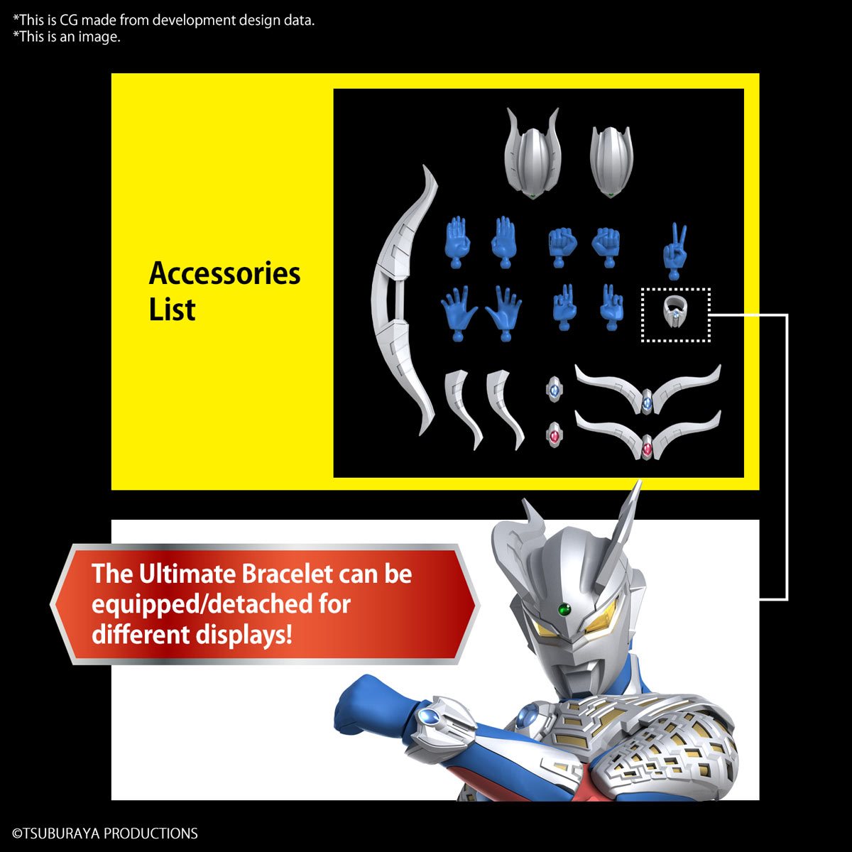 Bandai Hobby Gunpla Model Kit: Ultraman Zero - Ultraman Estandar Kit de plastico
