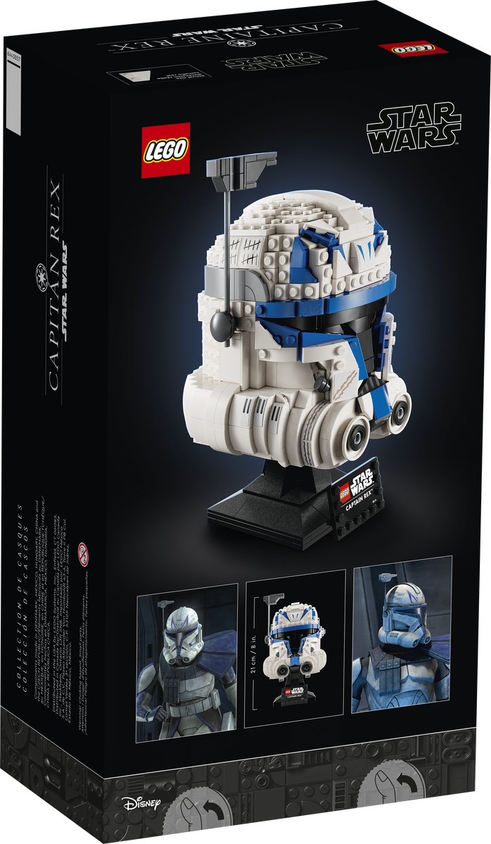 LEGO Star Wars Casco del Capitan Rex 75349