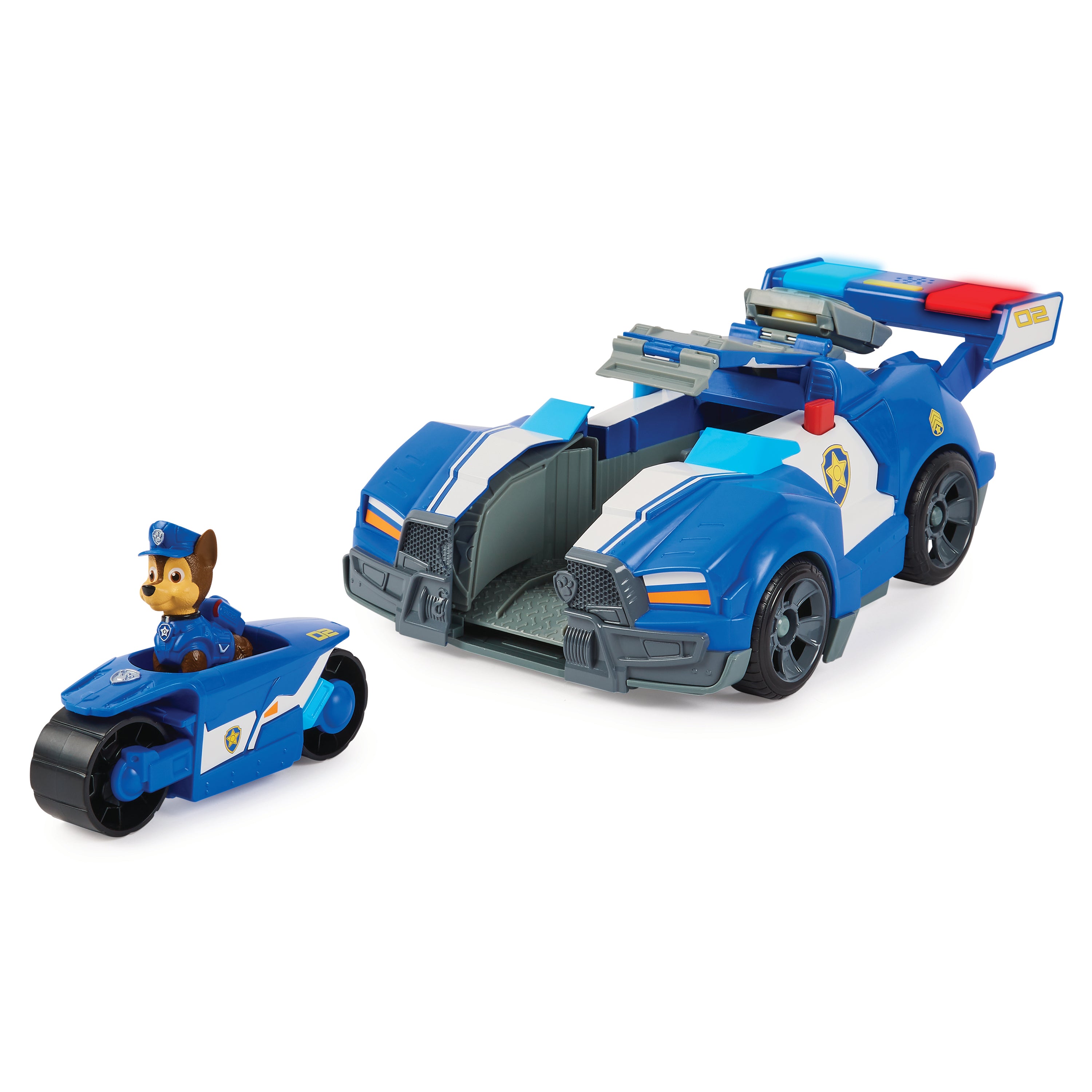 Paw Patrol: Paw Patrol La Pelicula Vehiculo Transformable - Chase