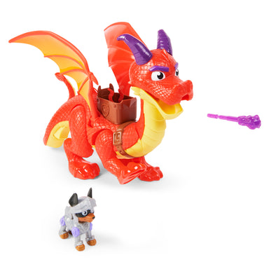 Paw Patrol: Caballeros Al Rescate - Sparks El Dragon Con Claw