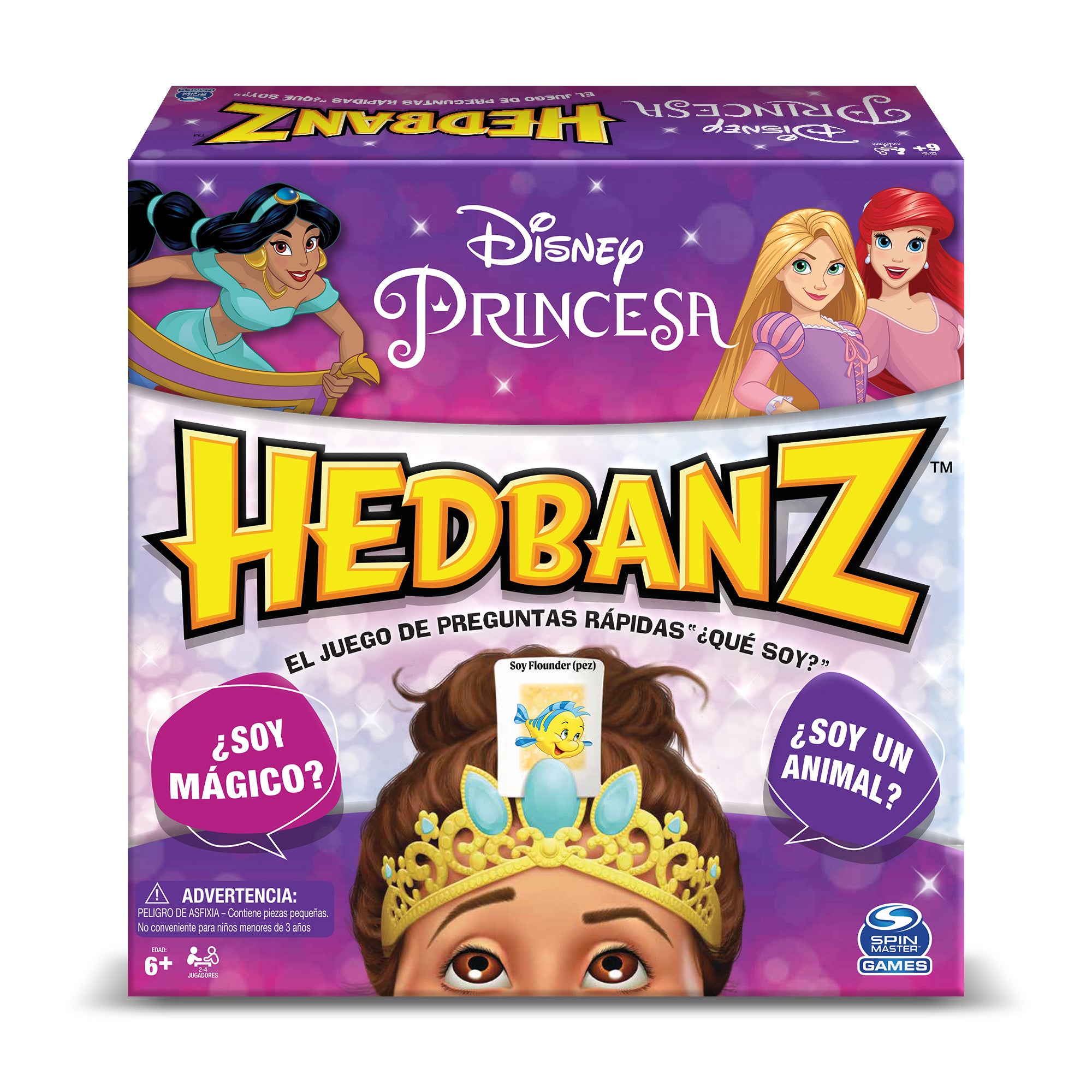 Games: Juego De Mesa  - Hedbanz Disney Princesas