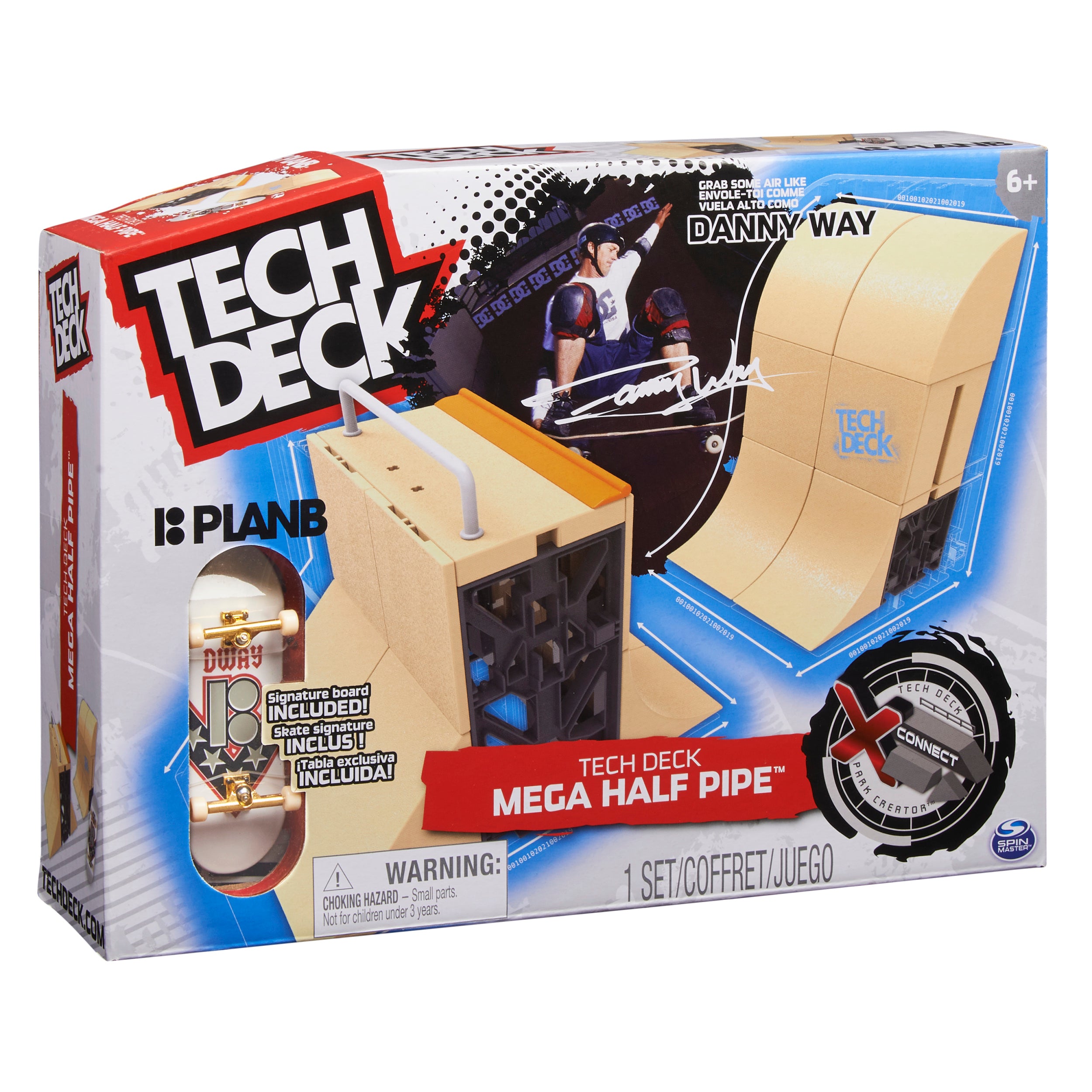 Tech Deck: Set Danny Way Mega Half Pipe