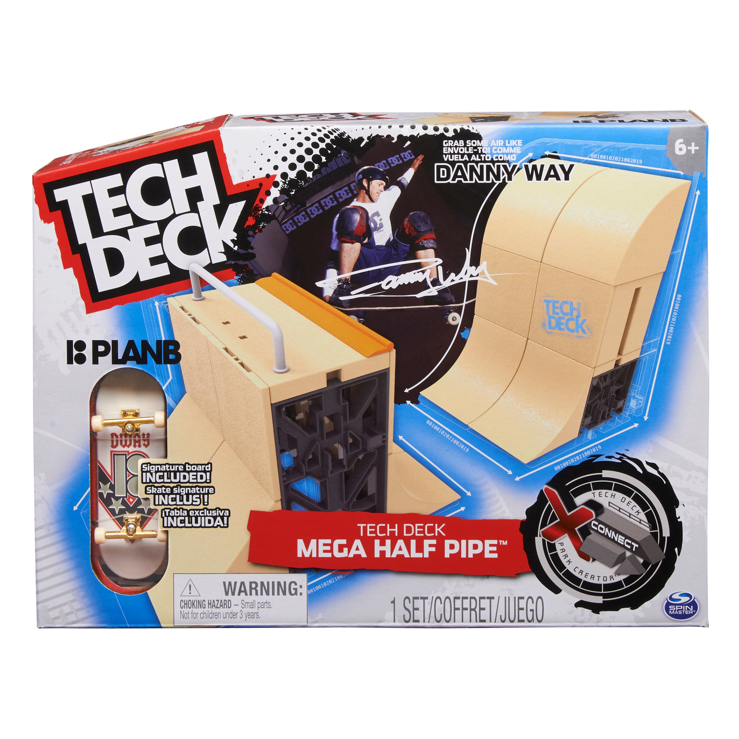 Tech Deck: Set Danny Way Mega Half Pipe