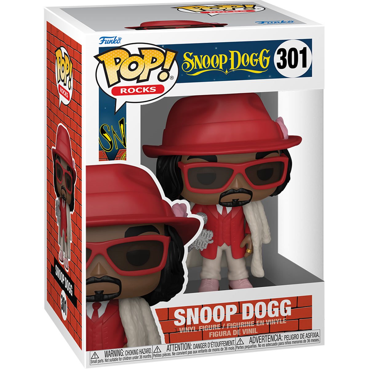 Funko Pop Rocks: Snoop Dogg con Abrigo