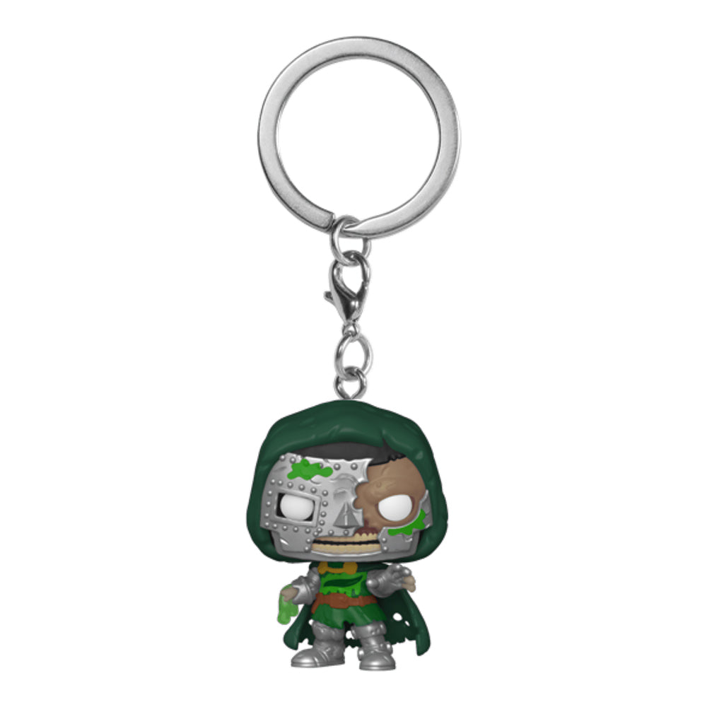 Funko Pop Keychain: Marvel Zombies - Dr Doom Llavero