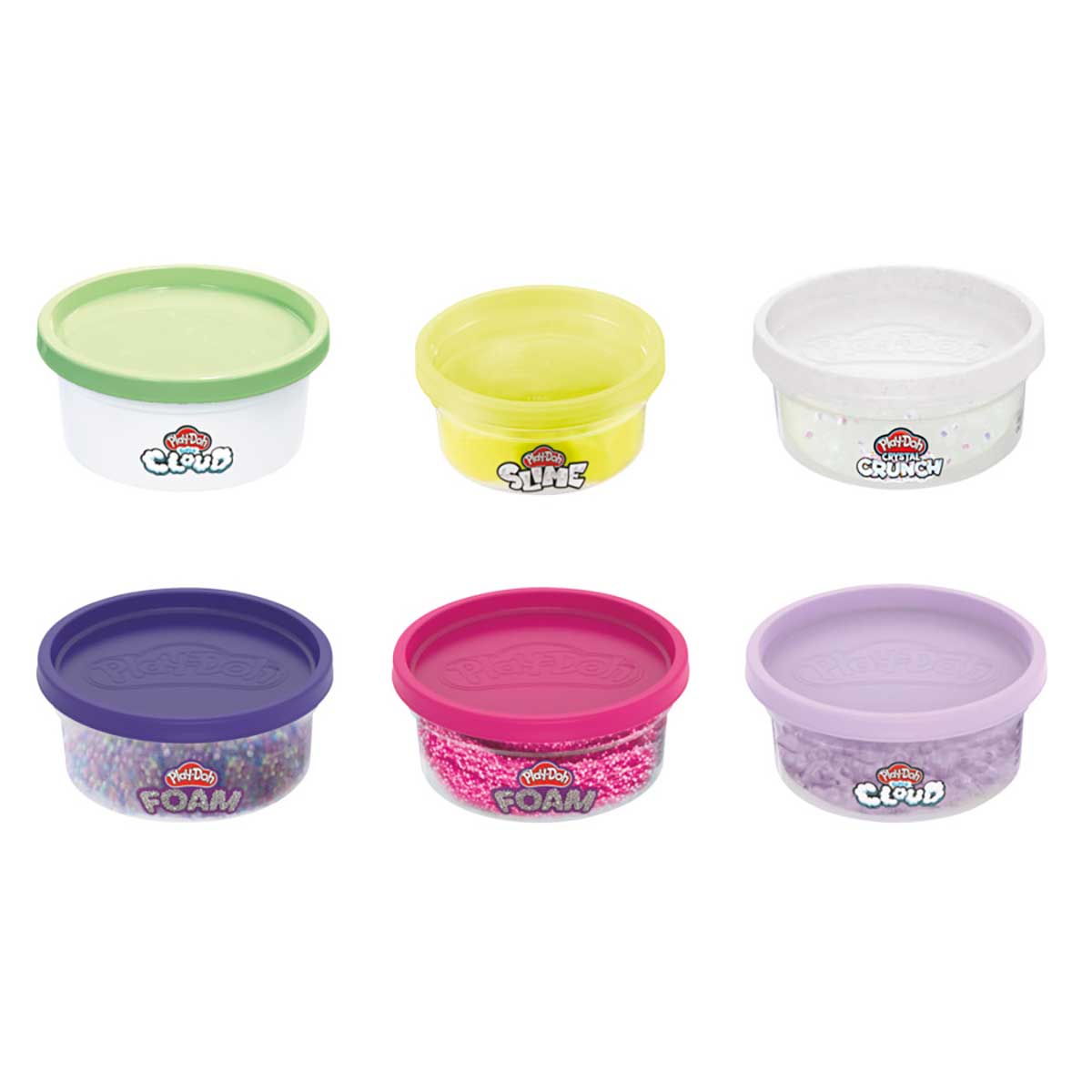 Play Doh Slime: Set Textura Con Aroma 6 Pack