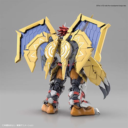 Bandai Hobby Gunpla Amplified Figure Rise Model Kit: Digimon - Wargreymon Estandar