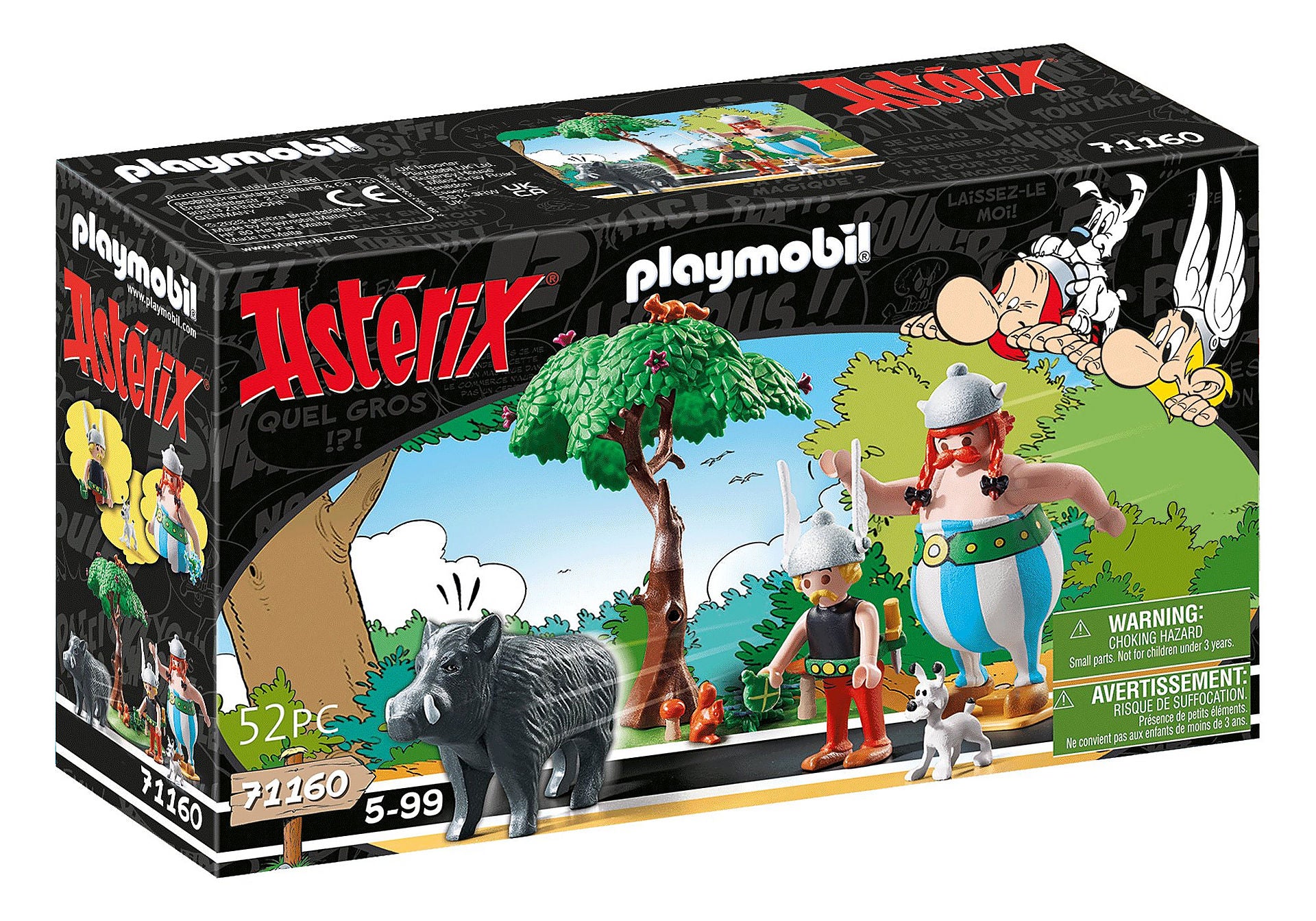Playmobil Asterix: La Caza Del Jabali y Su ‚àö√Örbol 71160