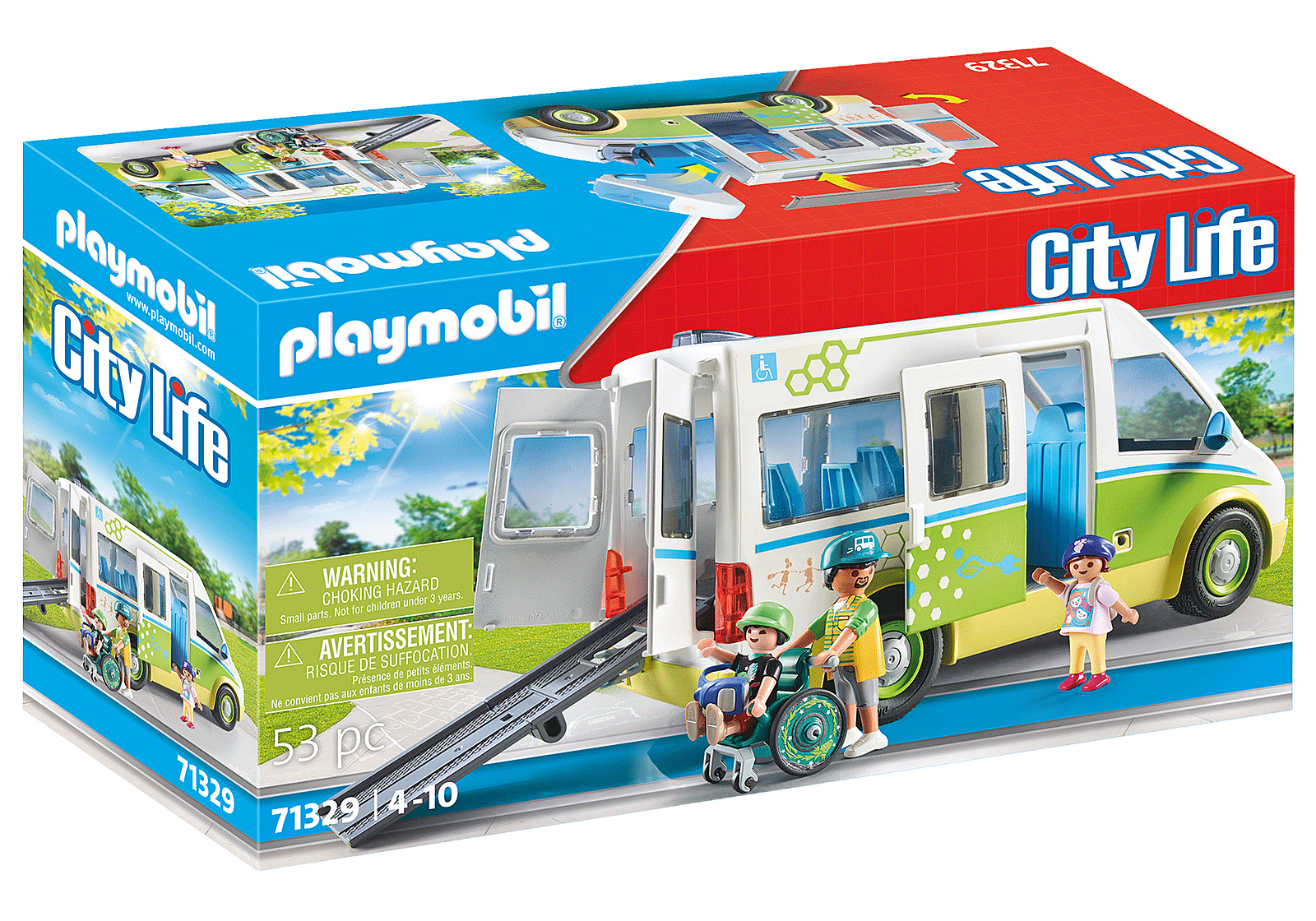 Playmobil City Life: Autobus escolar 71329