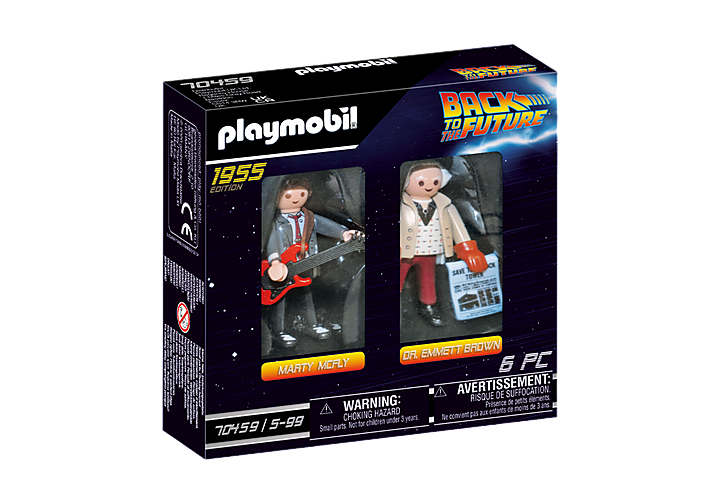 Playmobil Volver al Futuro: Marty McFly y Dr Emmet Brown 70459