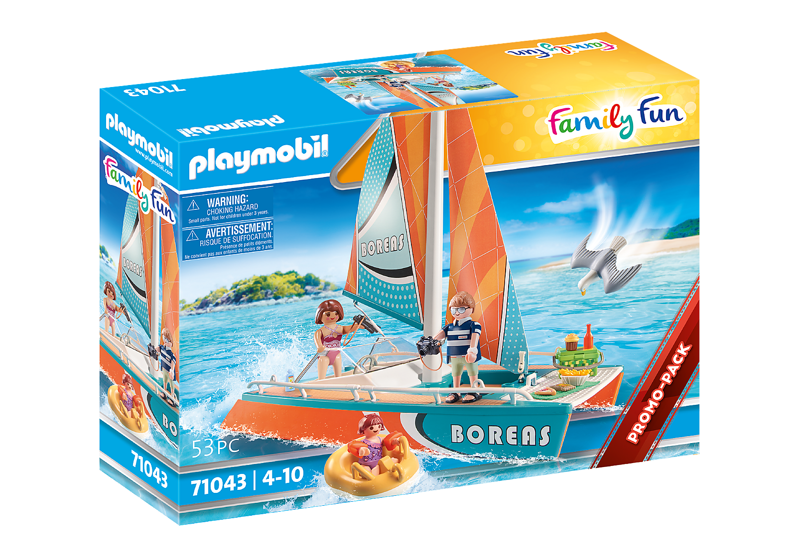 Playmobil Family Fun: PromoPacks - Bote Con Vela 71043
