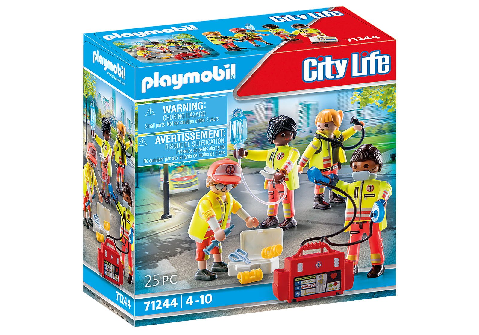 Playmobil City Life: Equipo de Rescate 71244
