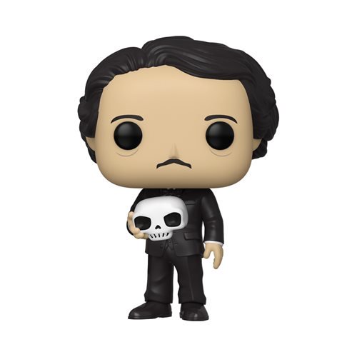 Funko Pop Iconos: Edgar Allan Poe con Calavera