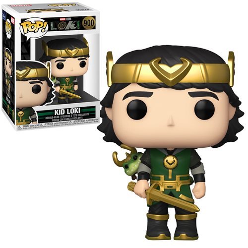 Funko Pop Marvel: Loki - Loki Niño con Loki Caiman