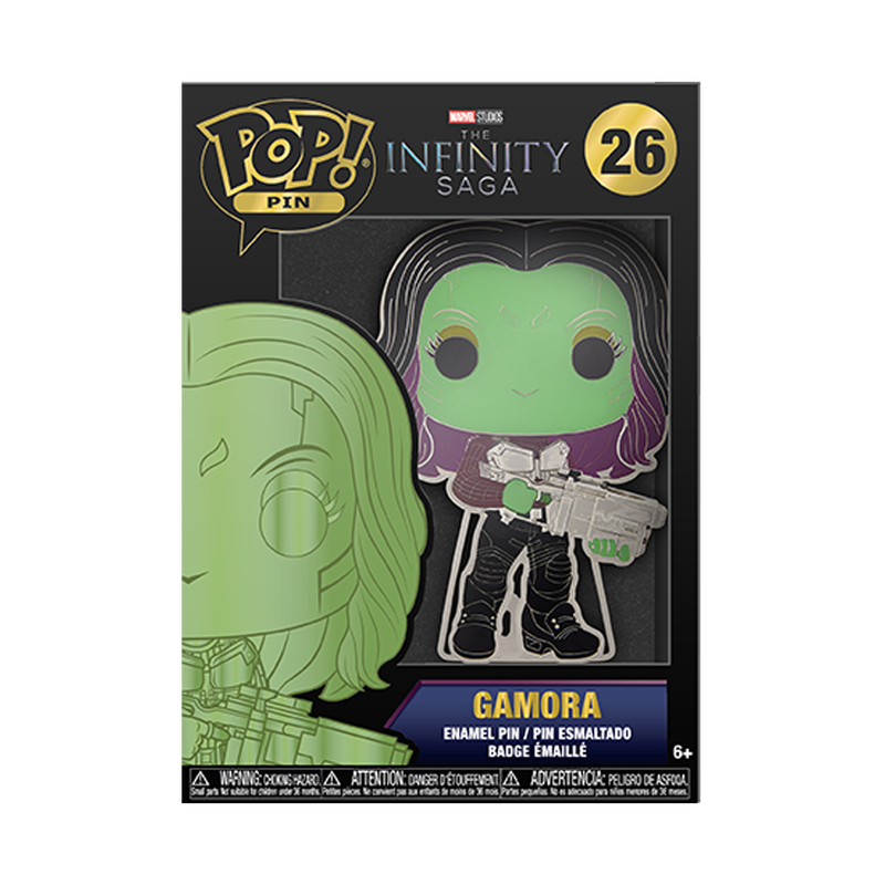 Funko Pop Pin: Marvel La Saga Del Infinito - Gamora